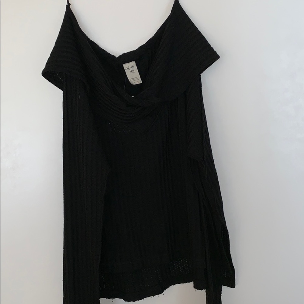Free People off the shoulder long sleeve